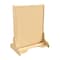 Flash Furniture Bright Beginnings Commercial Grade Natural Finish Wooden Double Sided Freestanding STEAM Wall Base with Peg Panels MK-ME19936-GG - alternate 1